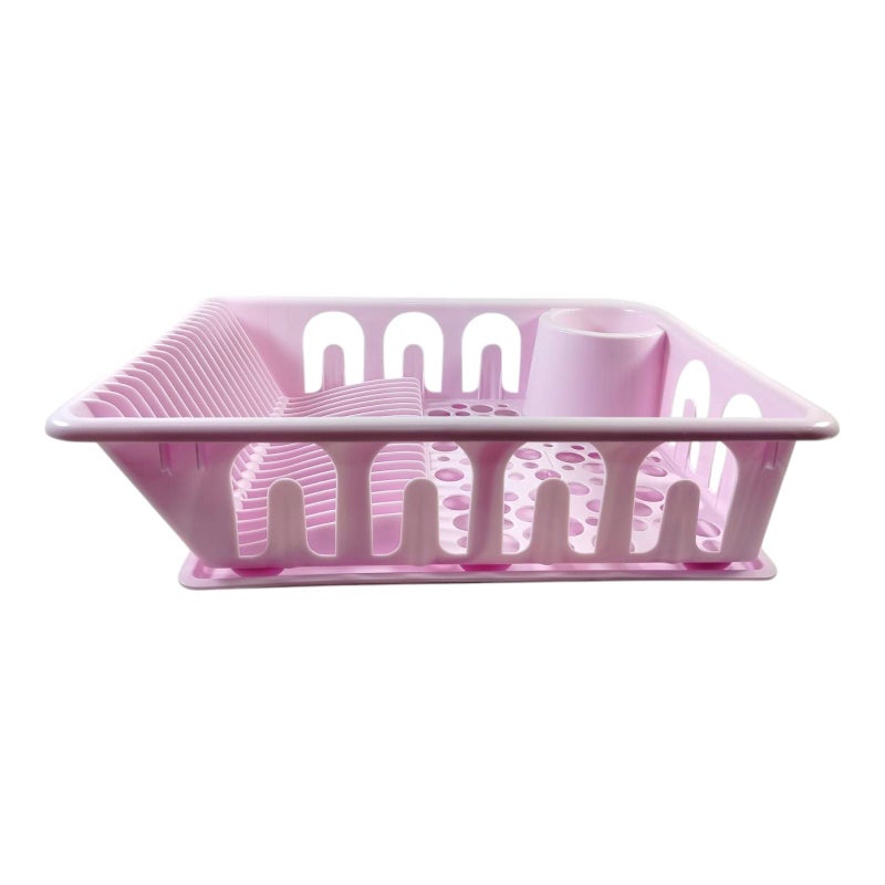 Khurshid Plastics Suze Plastic Dish Rack From Khorshed Plast - Pink - Image 2